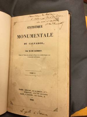 Caumont, A. de. Statistique monumentale du Calvados, par M. de Caumont. (1846-67) WAM-DC-0130-i8AQVqxC.Image_1.071117